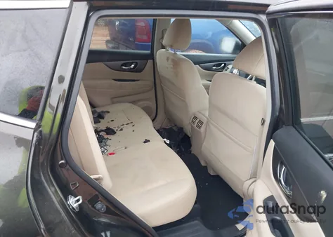 2016 Nissan Rogue Sv из США, поврежденный, VIN KNMAT2MV4GP674926